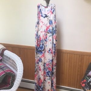 Floral maxi dress